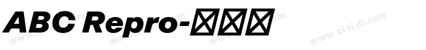 ABC Repro字体转换 ABC Repro字体转换